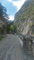 Aufstieg im Val d'Uina