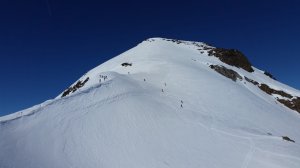 Gipfelhang Aufstieg Rotstock