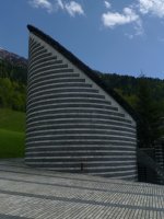Kirche von Mario Botta in Mogno 1