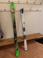 Die Skis sind bereit für neue Baldernabendteuer!