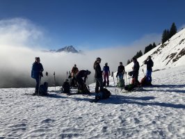 Skitour auf den Gulmen